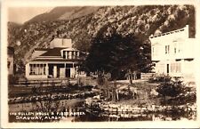 RPPC The Pullen House & First Annex Skagway Alaska 1910s Real Photo Postcard A81 picture