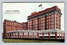 Atlantic City NJ-New Jersey Hotel Strand Antique c1914 Vintage Souvenir Postcard picture