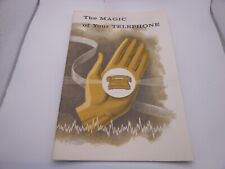 c1960s/70s The Magic of Your Telephone Booklet, Bell Telephone System picture