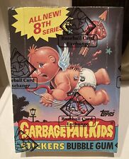 1987 Garbage Pail Kids Original Series 8 BBCE Authentic Box w/o Price + Poster picture