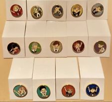 Haikyuu Exhibition Pin Badge Pins Full Competed Set of 14 1inch Jump Shop Japan picture