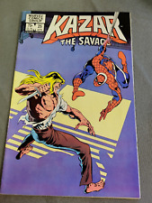 Vintage Bronze Age Ka-Zar #25 (Apr 1983, Marvel) Guest Starring Spider-Man VF- picture