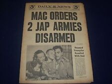1945 SEPT 5 NEW YORK DAILY NEWS - MAC ORDERS 2 JAP ARMIES DISARMED - NP 1784 picture