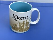 Starbucks Miami Global Icon Collector's Series Mug Coffee Cup 2012 16oz picture