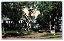 c1909 The Square Hinsdale New Hampshire NH Vintage Antique Posted Postcard picture