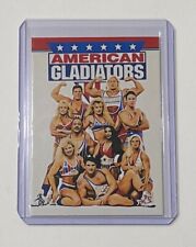 American Gladiators Limited Edition Artist Signed Trading Card 2/10 picture