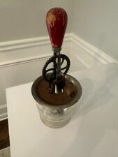 Antique hand mixer with 24oz glass measuring jar picture