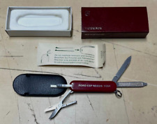 Ford ESP Auto Service Victorinox Swiss Army Knife w/ Case picture