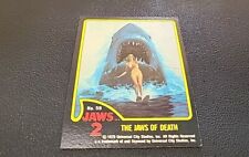 1978 Topps Jaws II Card # 59 The Jaws of Death (EX)  picture