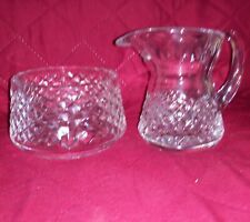 Waterford Alana Cut Crystal Cream And Sugar In Original Box And Never Used. Like picture