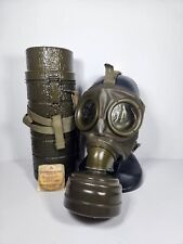 West German Military Dräger GM54 Gas Mask With Tin picture