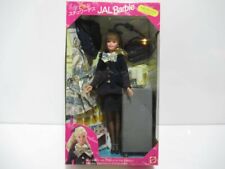 Mattel Japan Airlines JAL Uniform Barbie doll nice flight attendant Figure picture