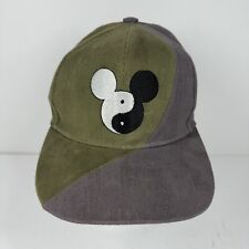 Vintage Walt Disney Mickey Mouse Baseball Cap Adjustable Ying Yang Hat HTF picture