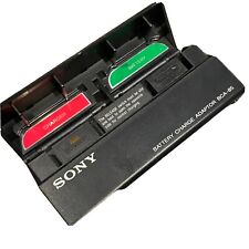 SONY RECHARGEABLE  BATTERY CHARGE ADAPTOR BCA-85 VIDEO CAMERA CAMCORDER picture