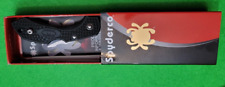 Spyderco 2 Dragonfly bladeless Black knife new in box w/ papers  FLASH SALE picture