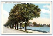 c1910 Scenic View City Reservoir Wilmington Delaware DE Vintage Antique Postcard picture