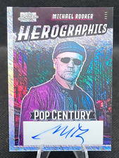 2024 Leaf Pop Century MICHAEL ROOKER Herographics Silver Shimmer 5/15  GUARDIANS picture