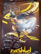 SDCC 2023 EXCLUSIVE Udon Street Fighter 6 Signed Sketch Rashid Poster Matsumoto picture