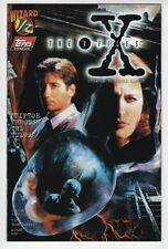THE X-FILES #1/2 TOPPS COMIC BOOK WIZARD MAIL AWAY FOX MULDER DANA SCULLY picture