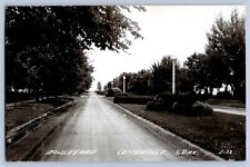 Centerville South Dakota SD Boulevard Real Photo Postcard RPPC 1930-50 picture