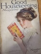 HOWARD CHANDLER CHRISTY 2 GOOD HOUSEKEEPING Mags Oct 1909 & Nov 1911 Rare picture