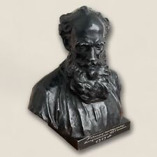 Leo Tolstoy Soviet Russian Metal Bust Statue Figure 20 cm High USSR 1960’s picture