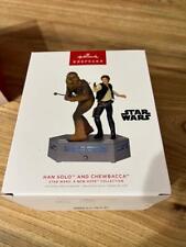 Hallmark Keepsake Ornament 2022 Star Wars Han Solo and Chewbacca Storytellers picture