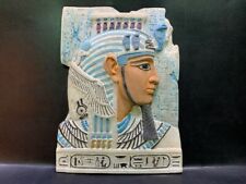 wall relief of the beautiful young king TUTANKHAMUN with the beautiful Colors  picture
