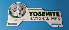 Vintage Yosemite California License Plate Topper - Sign Ad on Automobile Topper picture