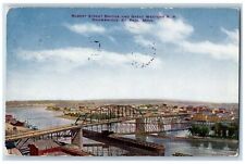 1912 Robert Street Bridge & Great Western Railroad St. Paul Minnesota Postcard picture