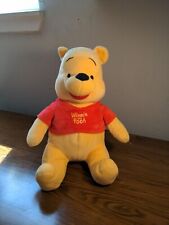 Disney Store Exclusive Authentic Original Winnie the Pooh 14” Plush Stuffed picture