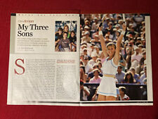 Tennis Legend Chris Evert 3-page 2006 Print Article - Great To Frame picture