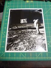 Extremely Rare Official NASA Apollo 11 Buzz Aldrin Moon Surface w/ American Flag picture