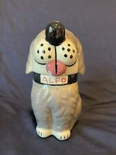VINTAGE ALPO JAR DOGGY TREAT CANISTER DOG BISCUIT DAN THE DOG picture
