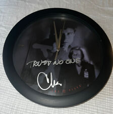 The X-Files Vintage Never User Wall Clock Autographed By Chris Carter picture