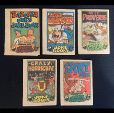 Vintage FUNNY LI'L JOKE BOOKS Comics Vol. 34 36 40 42 &44 -Topps 1970 U.S.A. picture