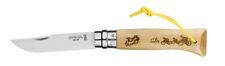 2020 Opinel N°08 Tour de France Engraving Stainless, Beech Handle, Made in France picture