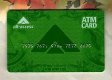 ALL-ACCESS Logo on the Back of a Dollar Bill ( 2004 ) ATM Card ( $0 ) picture