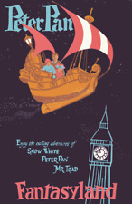 Peter Pan Disneyland Retro Attraction Poster Print 11x17 picture