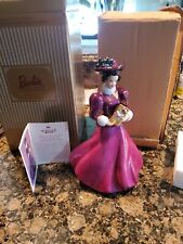 Barbie Porcelain Figurine 1996 Hallmark Holiday Traditions New in Box  picture