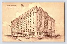 Postcard Ontario London Canada Hotel 1940s Unposted picture