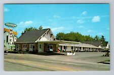 Brunswick ME-Maine, Mainline Motel, Advertisement, Antique Vintage Postcard picture