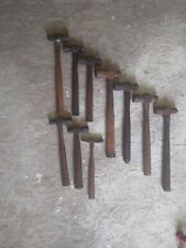 Vintage Hammers Lot of 10 Machinist Blacksmithing Ball Peen picture