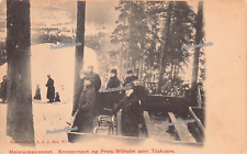 Oslo Norway Crown Prince Wilhelm Holmenkolrendet Ski Resort Vtg Postcard C25 picture