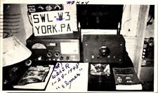Postcard QSL Card SWL-W3 261 E. King Street York Pennsylvania PA 1948      10521 picture