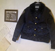 Vintage Police Officer Jacket J.B. Battle Co. Framed Pic & Docs Oklahoma CityPD picture