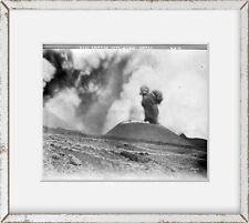 1911 Photo Etna eruption 1892 - Middle crater picture