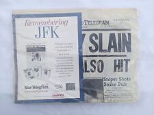 Fort Worth Star Telegram JFK Slain picture
