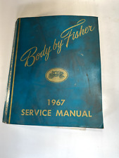 Vintage 1967 Body by Fisher Service Manual picture