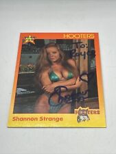 Shannon Strange Star 94 Hooters 1994 Card #58 Autographed Sign Auto Model picture
